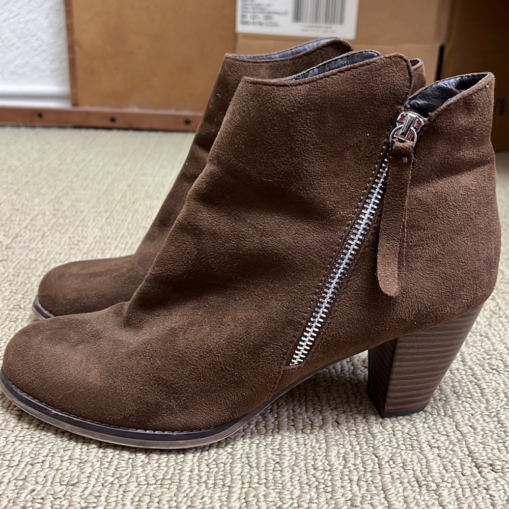 Brown Ankle Boots